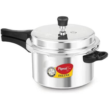 Non stick pressure cooker 3 litre hot sale